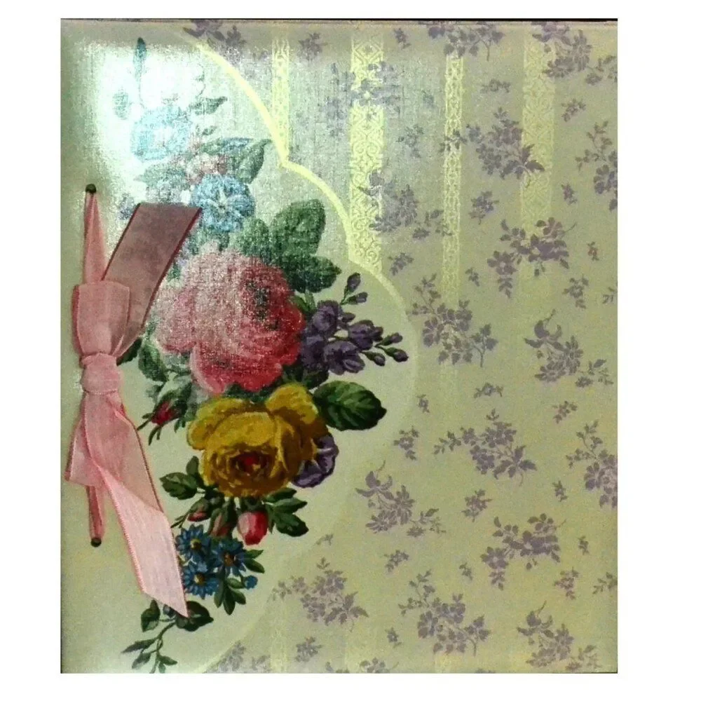 Hallmark Photo Album Decorative Cover Pages Original Box Memories Scrapbooks